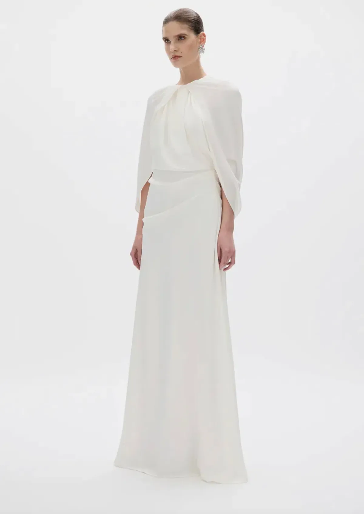 Rachel Gilbert Hallie Gown in White AU 10 - Image 1