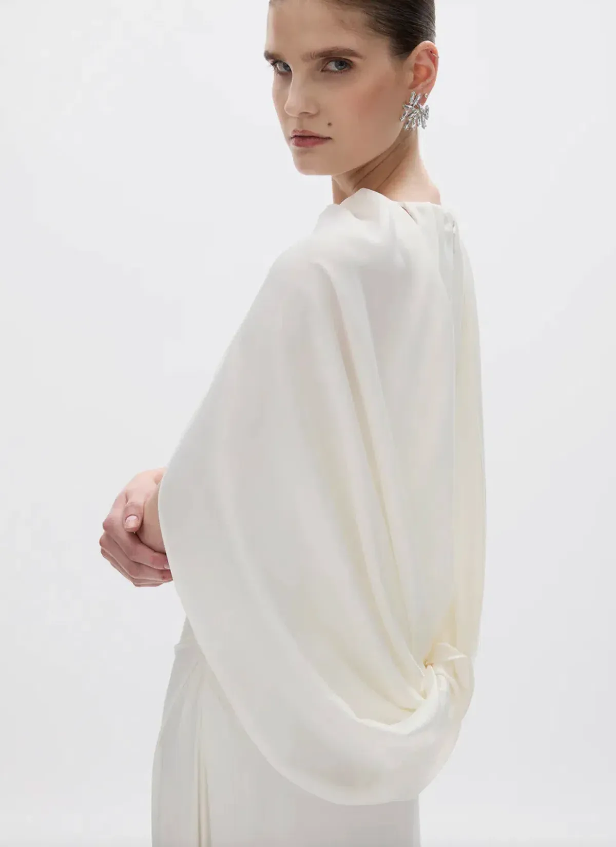 Rachel Gilbert Hallie Gown in White AU 10 - Image 8