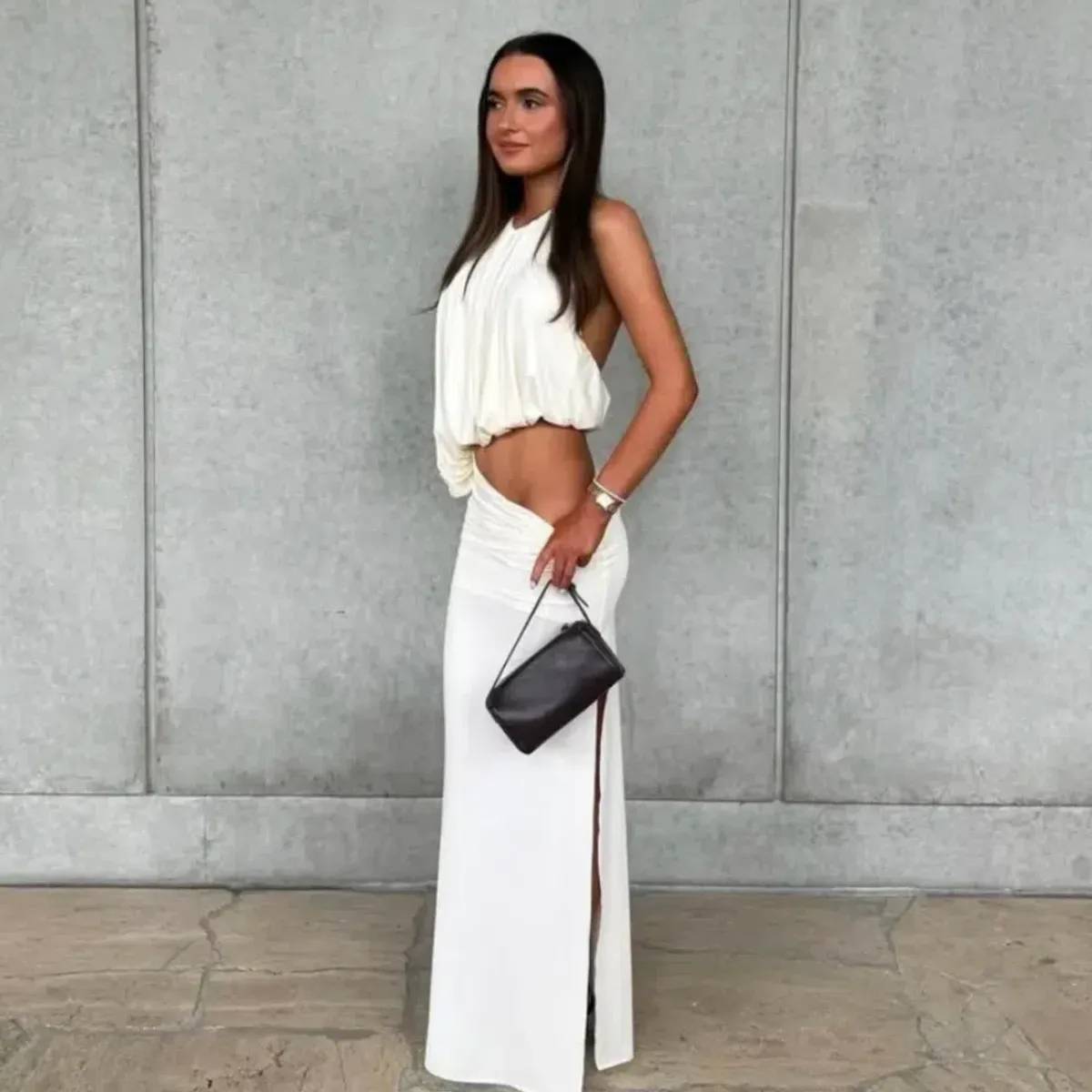 Bec and Bridge Cadence Racer Maxi Dress Size 6 - Image 3