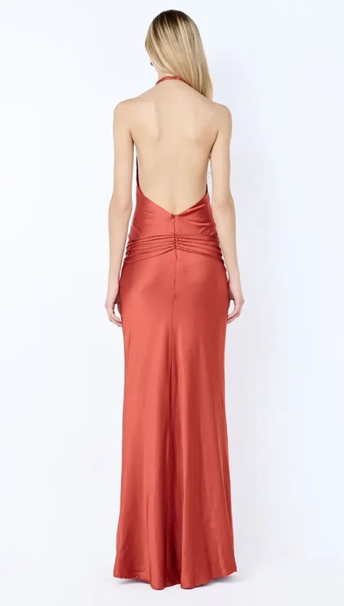 Bec & Bridge QUENTIN RACER MAXI DRESS Paprika Size 6 - Image 2