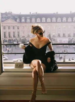 ARCINA ORI AVERY MINI DRESS in Black XS / AU 6 for rent on The Volte - image 6