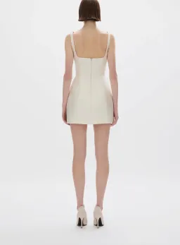 Rachel Gilbert Ludovica Trim Mini Dress in Size 3 / AU 12 for rent on The Volte - image 4