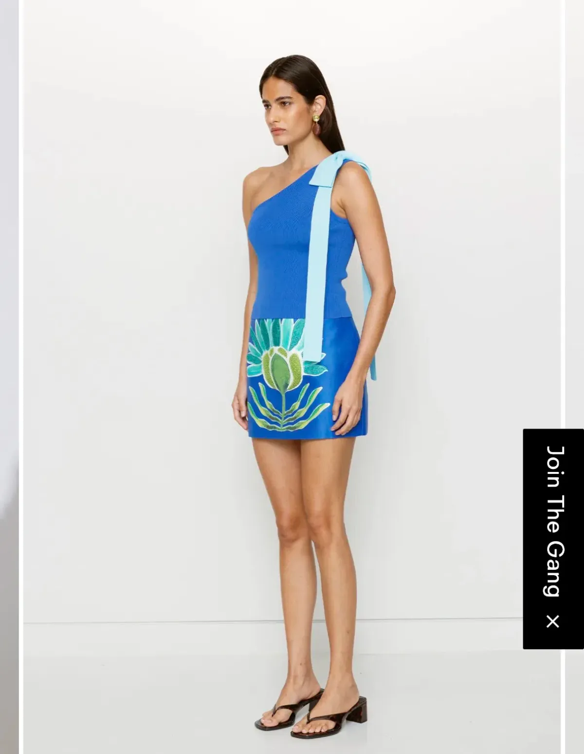 The Wolf Gang Solsana Mini Skirt and Tacha Top - Image 1