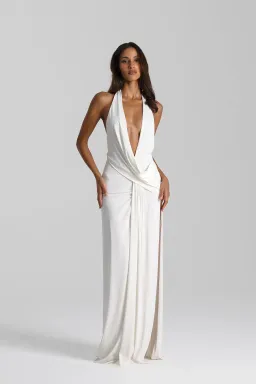 Natalie Rolt | Winona Gown | White | Size 0 for rent on The Volte - image 2