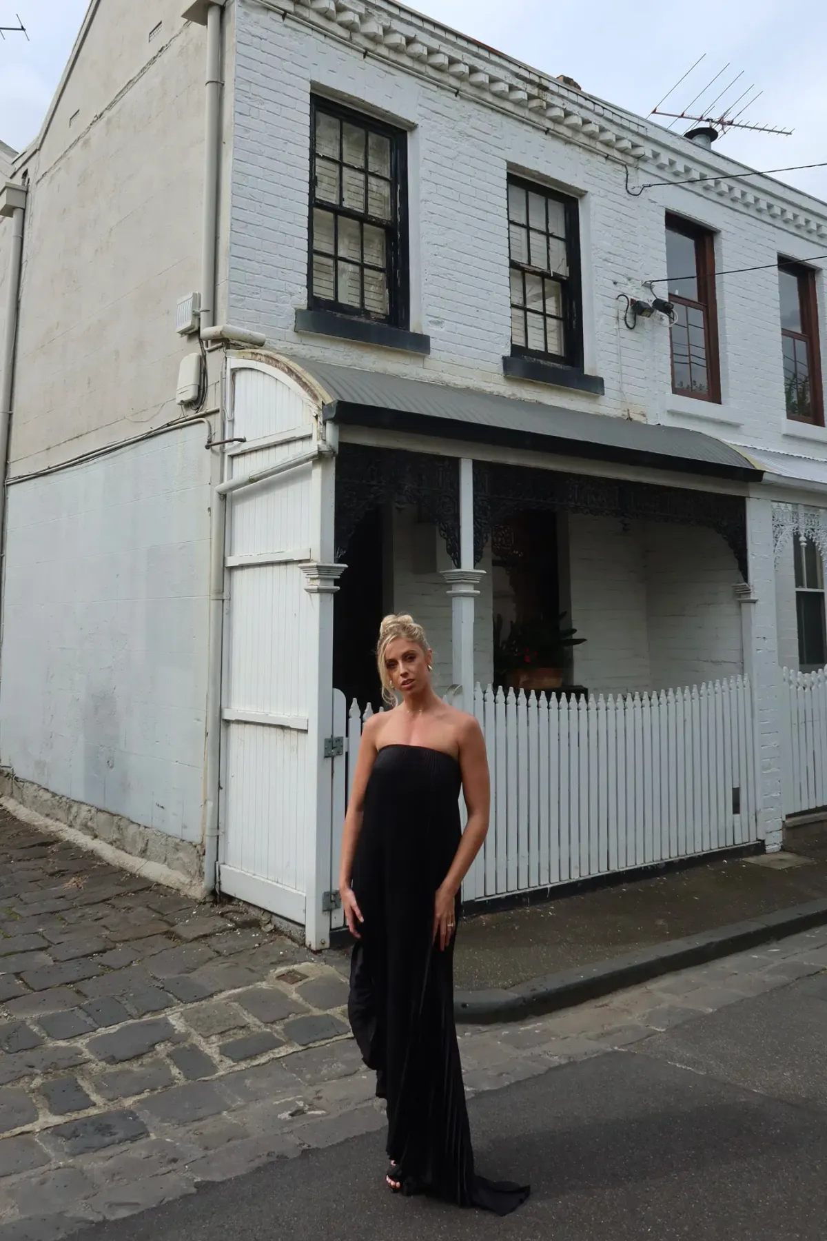 L’idee Faire Gown - Noir - Size 6 - Image 3