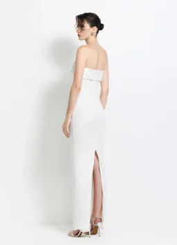 Effie Kats Thalia Gown - Crystal Size M for rent on The Volte - image 2