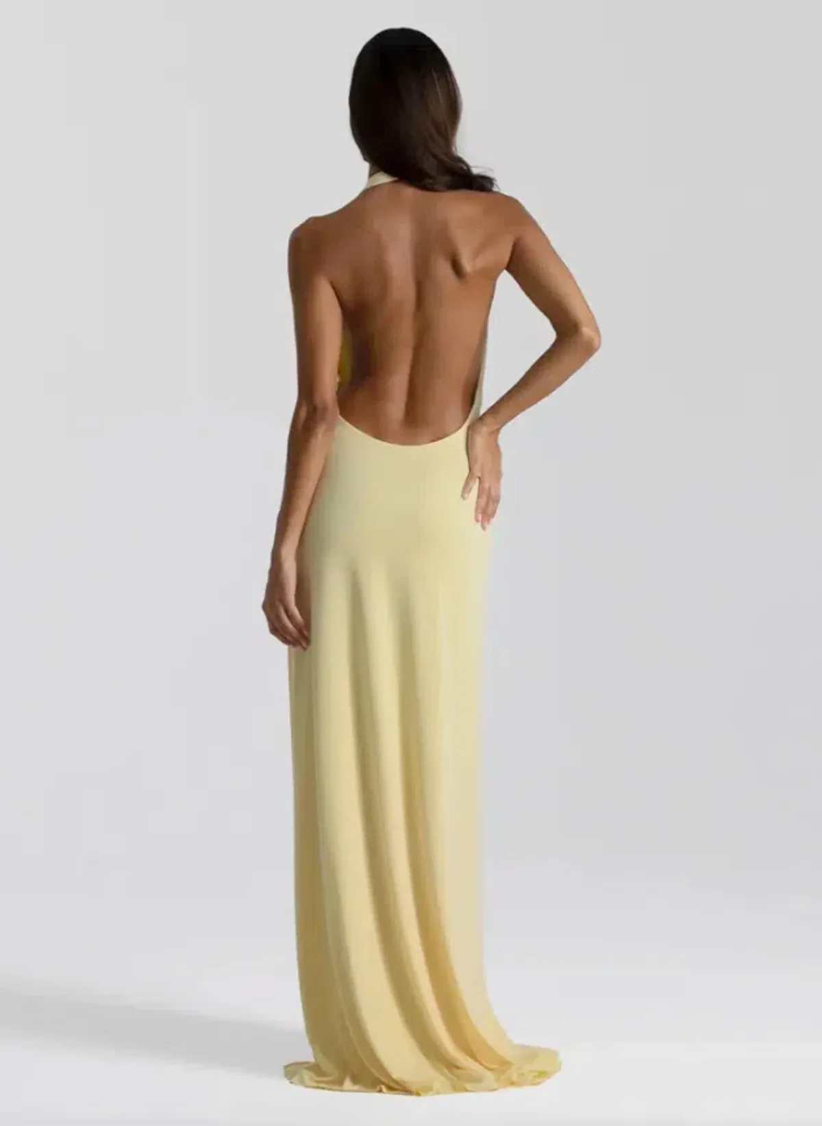 Natalie Rolt Winona Gown Lemon Size 0 / AU 6 - Image 5