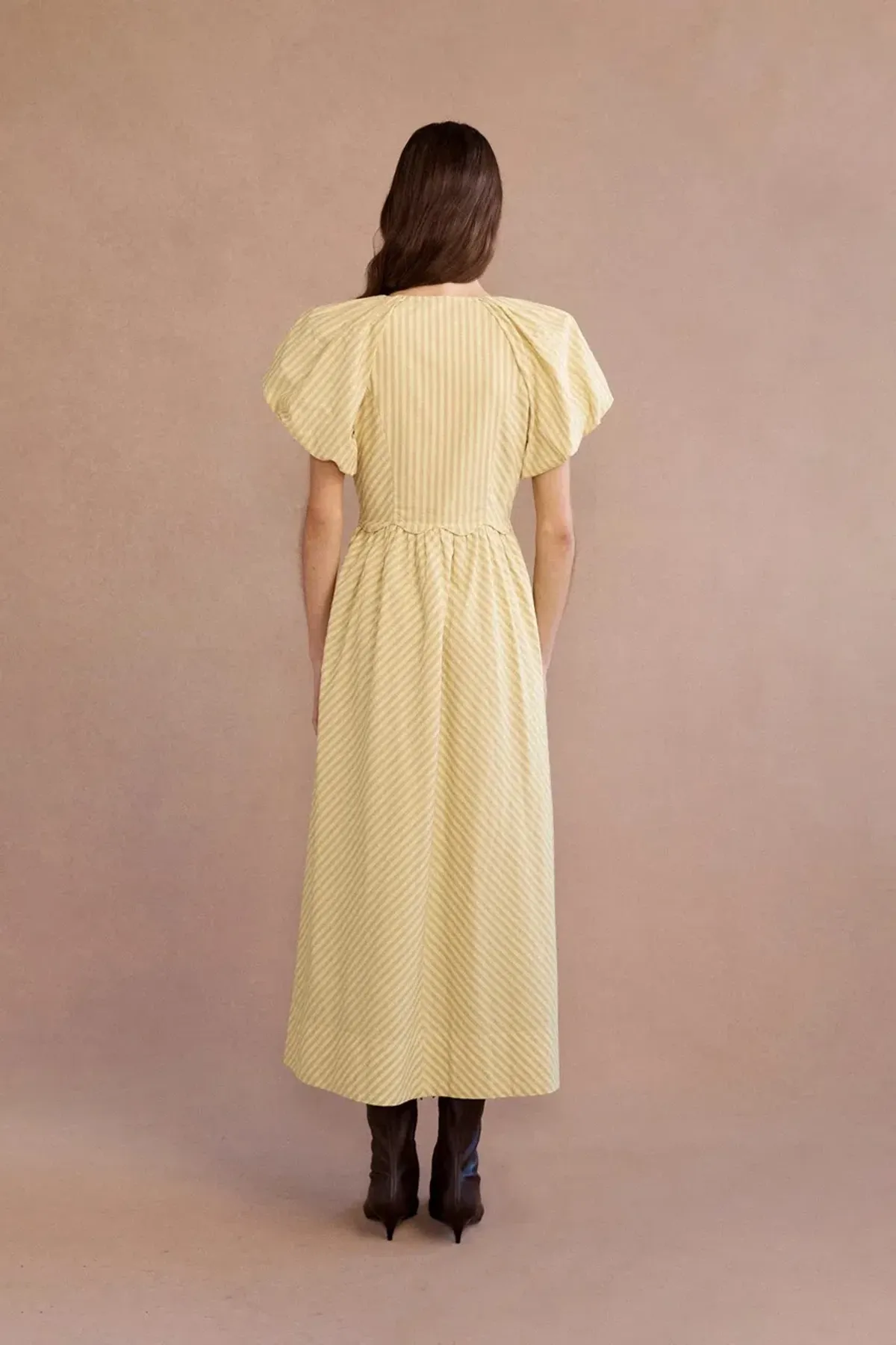 Lovaan Rose Dress Daffodil Size 10 - Image 3