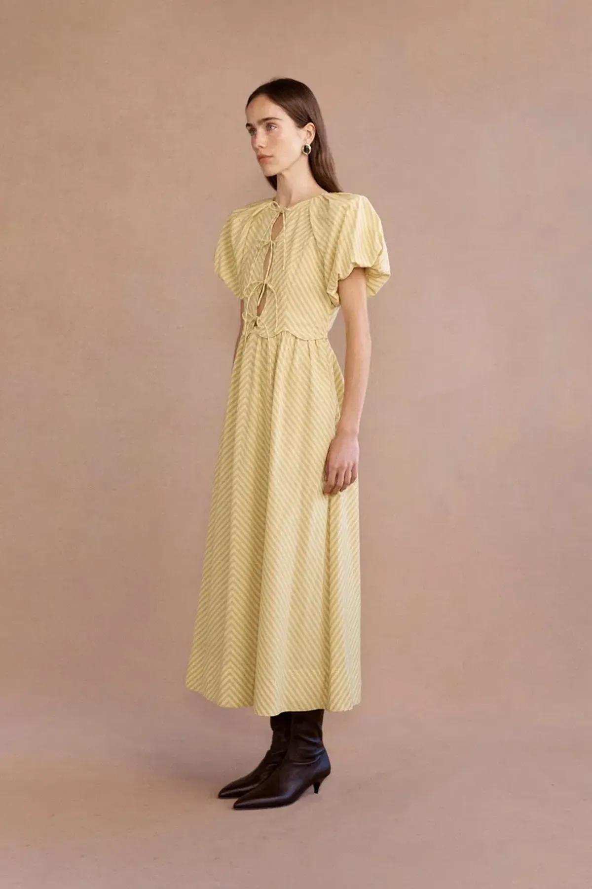 Lovaan Rose Dress Daffodil Size 14 - Image 2