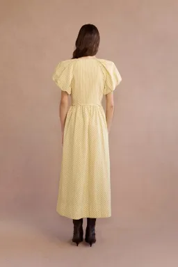 Lovaan Rose Dress Daffodil Size 14 for rent on The Volte - image 3