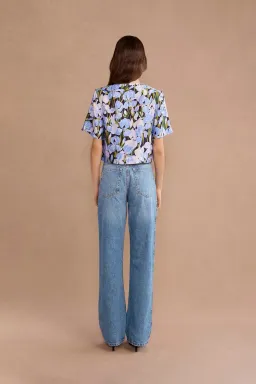 Lovaan Jasmine Top Midnight Bloom Size 14 for rent on The Volte - image 2