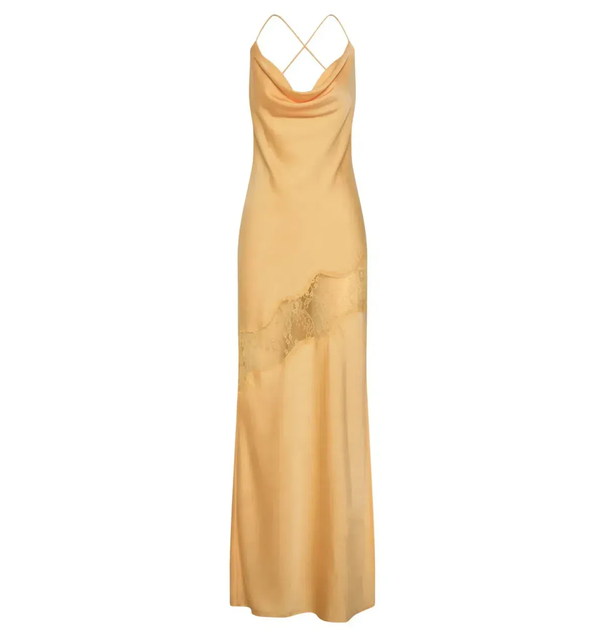 Meshki Chandra Maxi Dress Lemon Size XS - Image 8