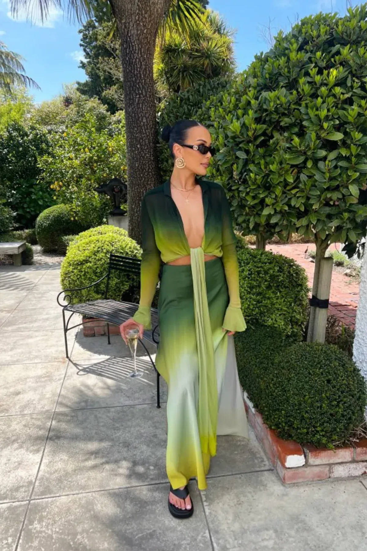 Rat and Boa Cypress skirt and top set size S/M - Image 1