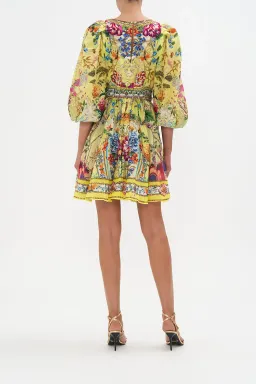 Camilla Blouson Flared Dress Birds And The Bees size L au 14 for rent on The Volte - image 3