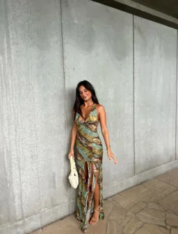 Indah JLO Halter Gown (Atlantis) - Size XS for rent on The Volte - image 3