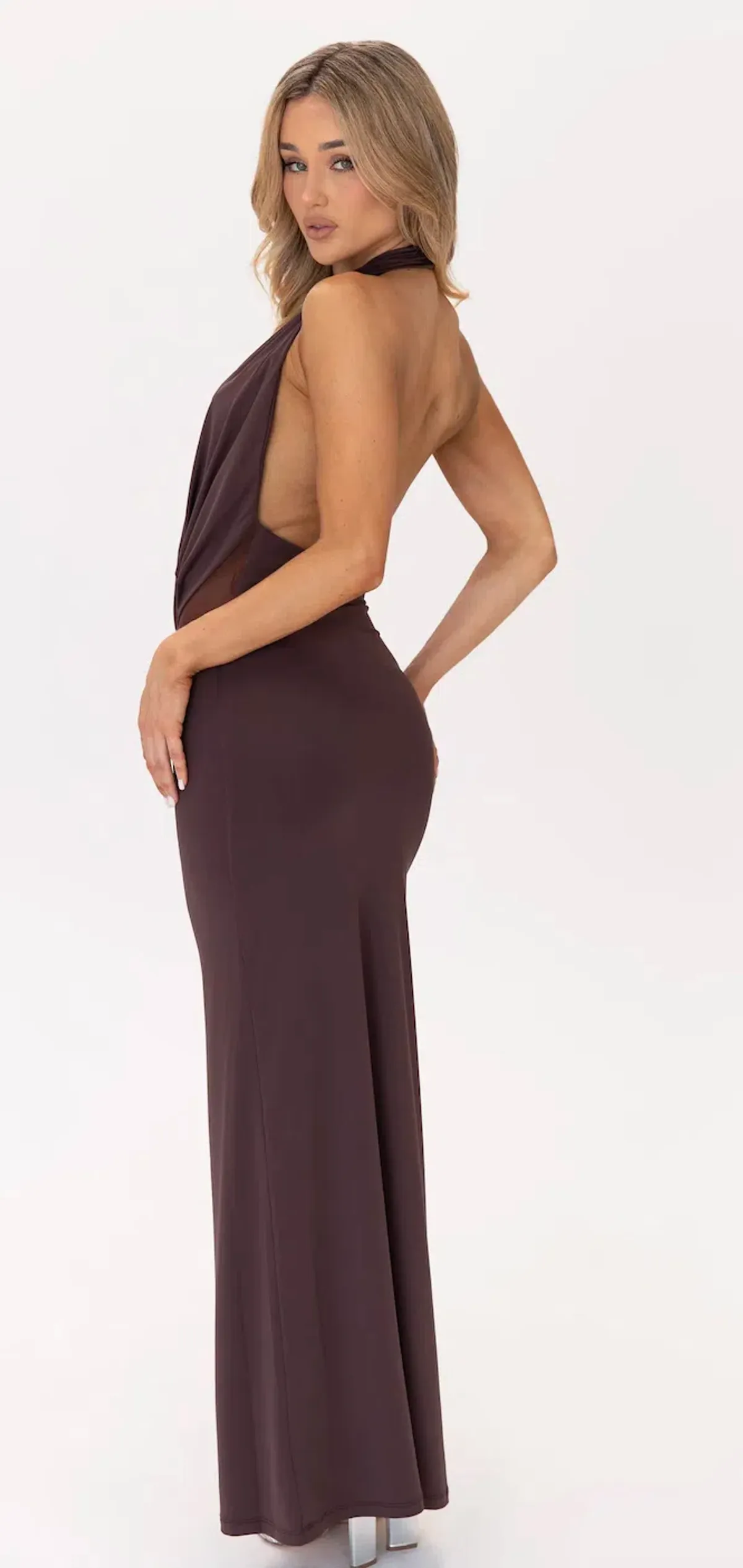 Calani Noe Dress (Chocolate) - Size XS - Image 2
