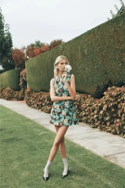 Lovaan Harper Mini Dress Echo Floral Size 14 for rent on The Volte - image 5