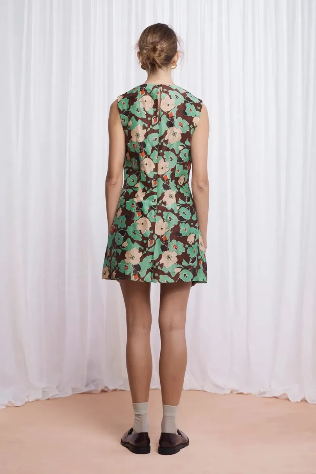 Lovaan Harper Mini Dress Echo Floral Size 14 - Image 3