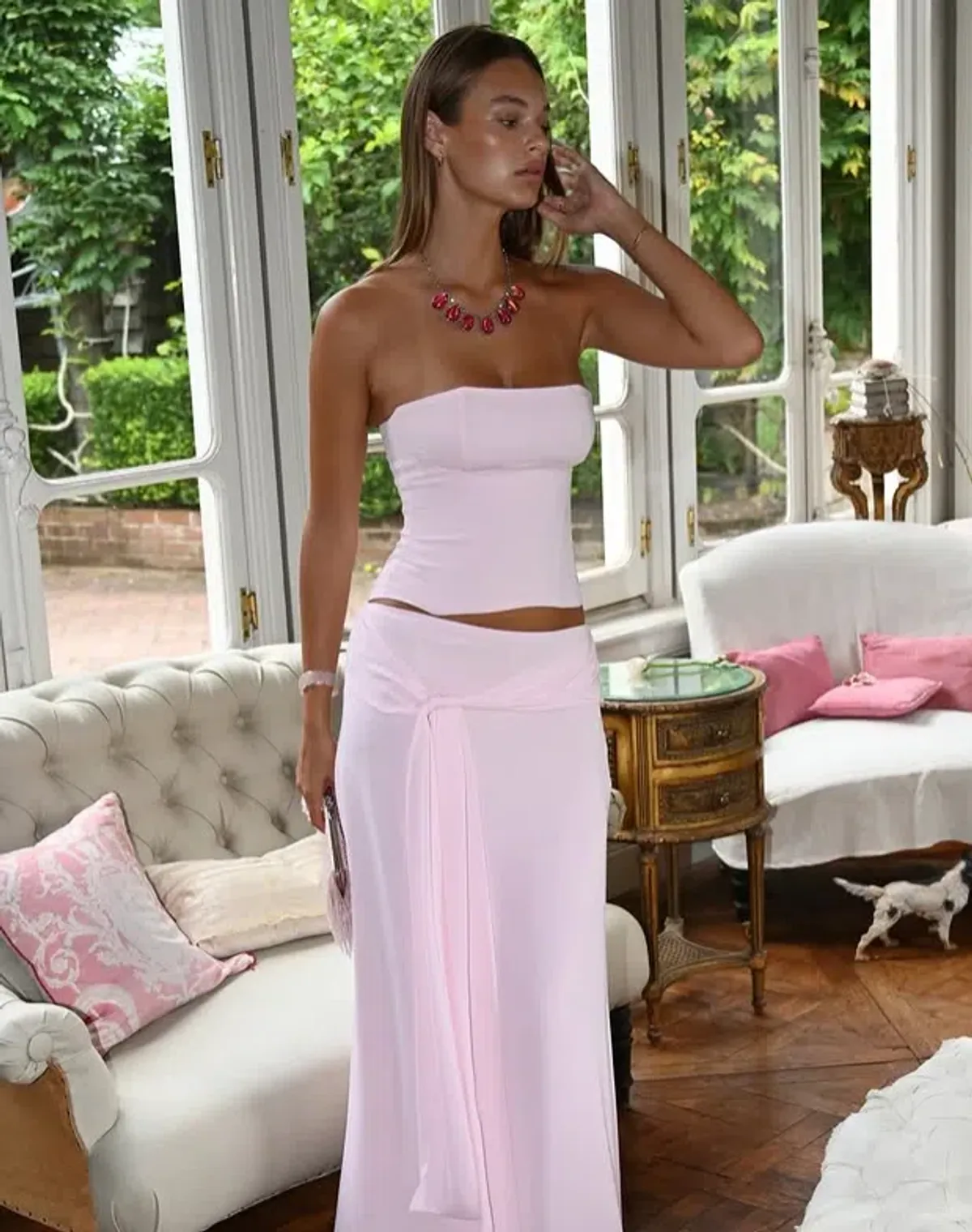 Dear Frankie Charlotte Maxi Skirt & Corset Ballerina 8 - Image 1