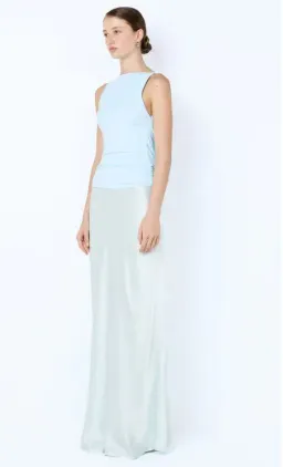 Bec and Bridge Mirabelle Cowl Maxi in Blue Size 8 for rent on The Volte - image 3