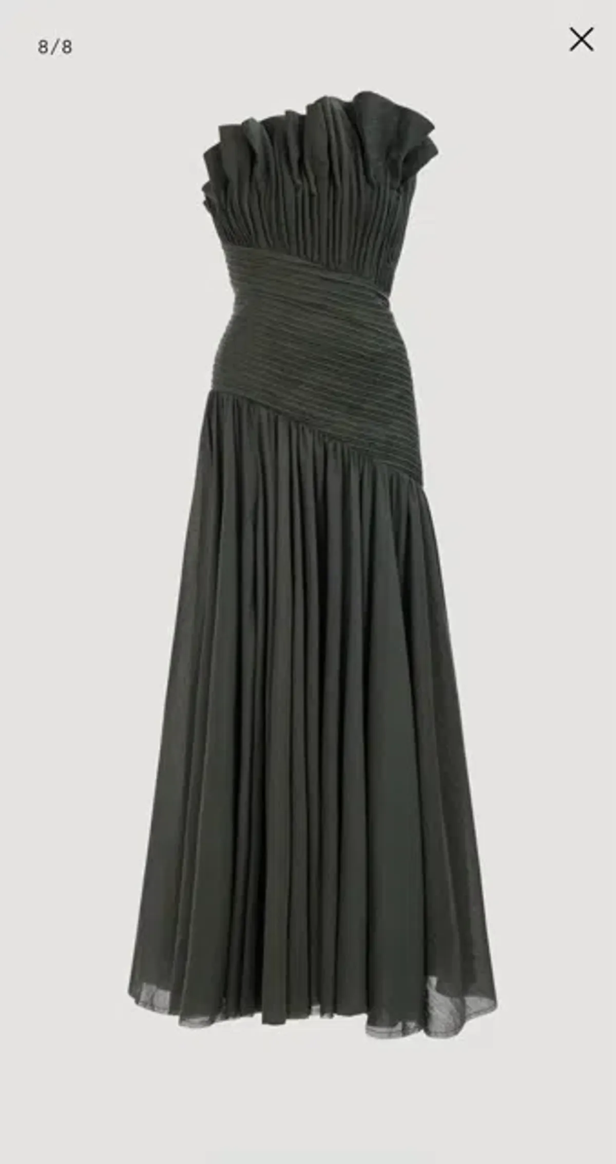 Aje - Aquiline Gown - Hunter Green - Size 8 - Image 1