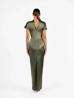 One Fell Swoop Lucent Maxi – Satin Thicket Size 10 for rent on The Volte - image 9