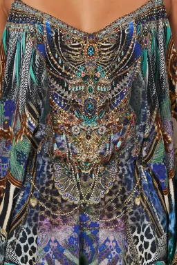 CAMILLA FRANKS DROP SHOULDER PLAYSUIT ANIMAL ARMY SIZE S / AU 10 for rent on The Volte - image 8