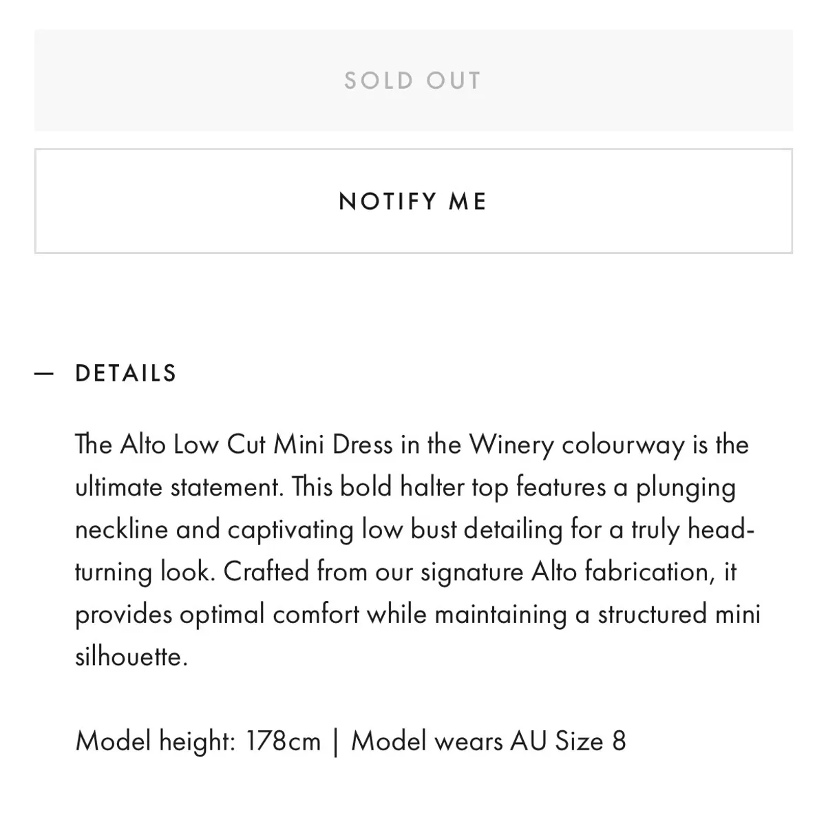 Kookai Alto Low Cut Mini Dress in Red - Image 5