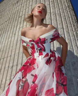 Aje Cordelia Corseted Maxi Dress Floral Size 8 for rent on The Volte - image 2