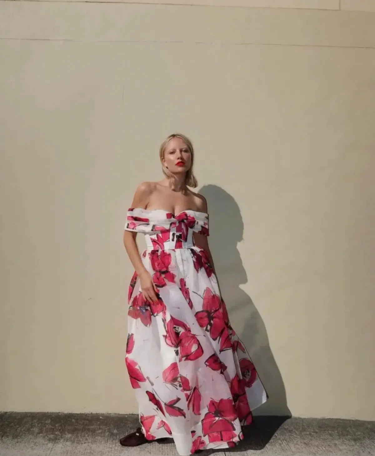 Aje Cordelia Corseted Maxi Dress Floral Size 8 - Image 3