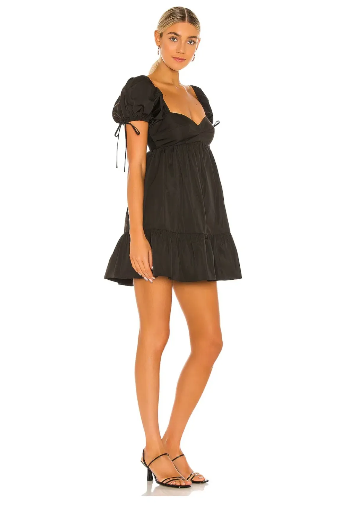 Sicily Dress in Black Amanda Uprichard Size S - Image 3