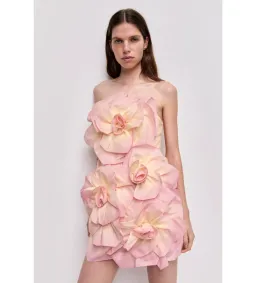 Aje Johanna Mini Dress in Aurora Size AU12 for rent on The Volte - image 3