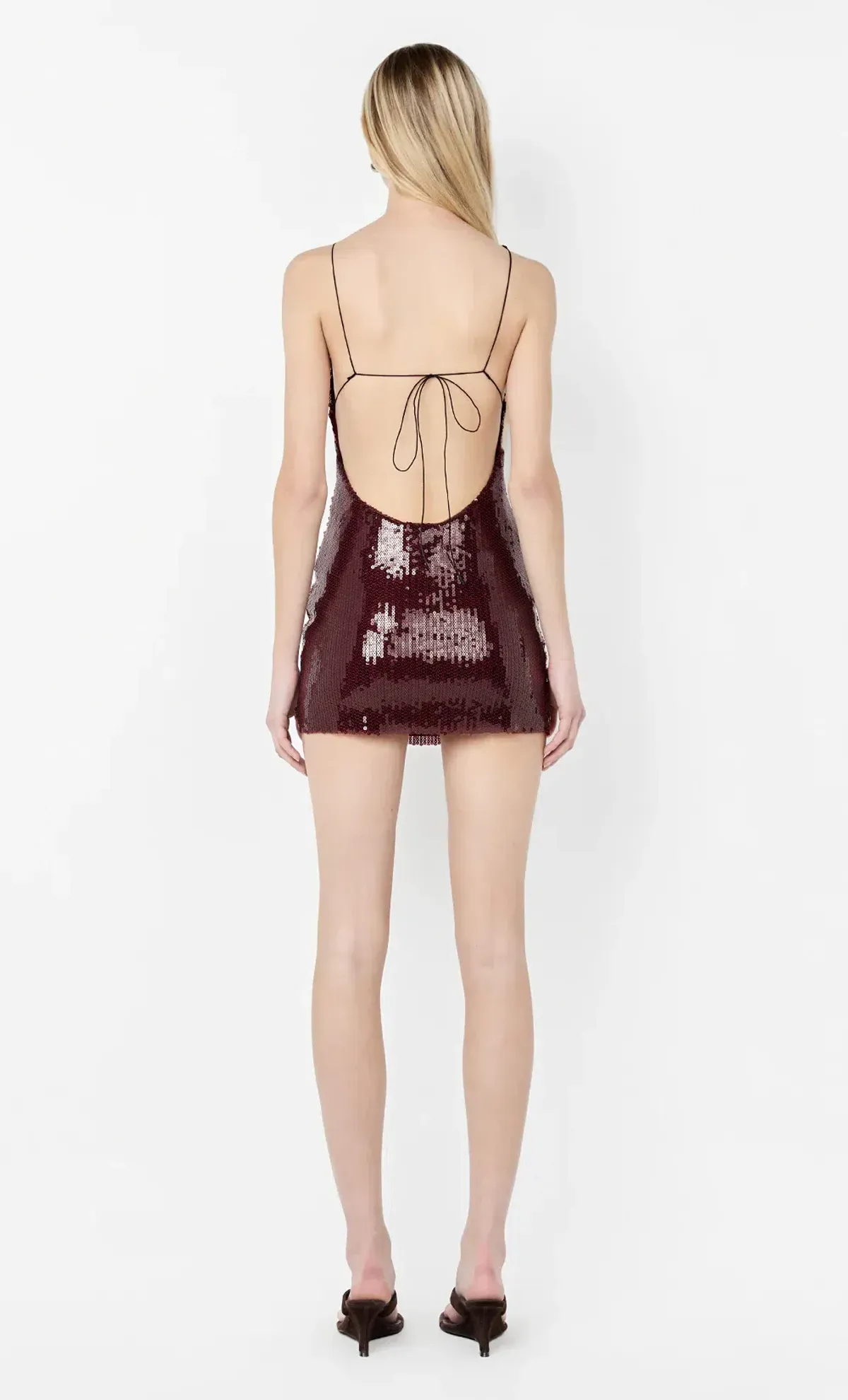 Bec and Bridge Celestia Mini Dress Plum - Size 6 - Image 2