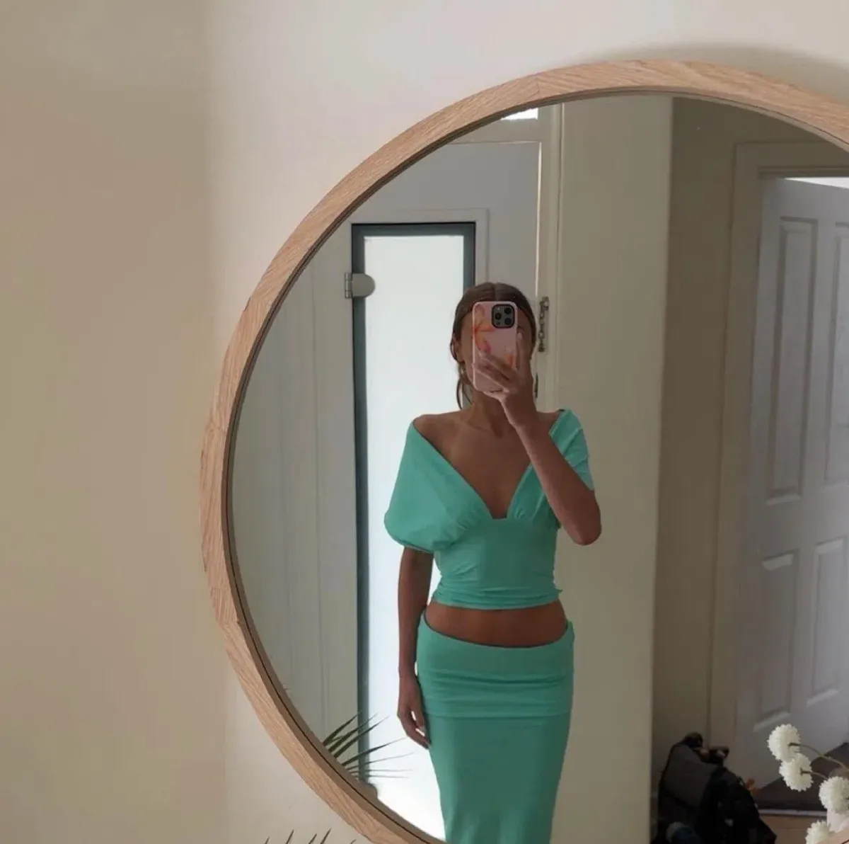 HANDMADE luna aqua set size xs./s - Image 1