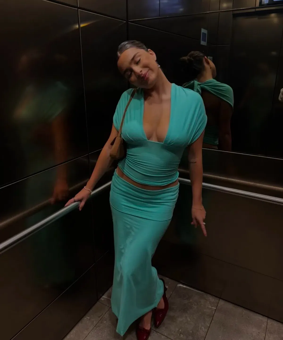 HANDMADE luna aqua set size xs./s - Image 2