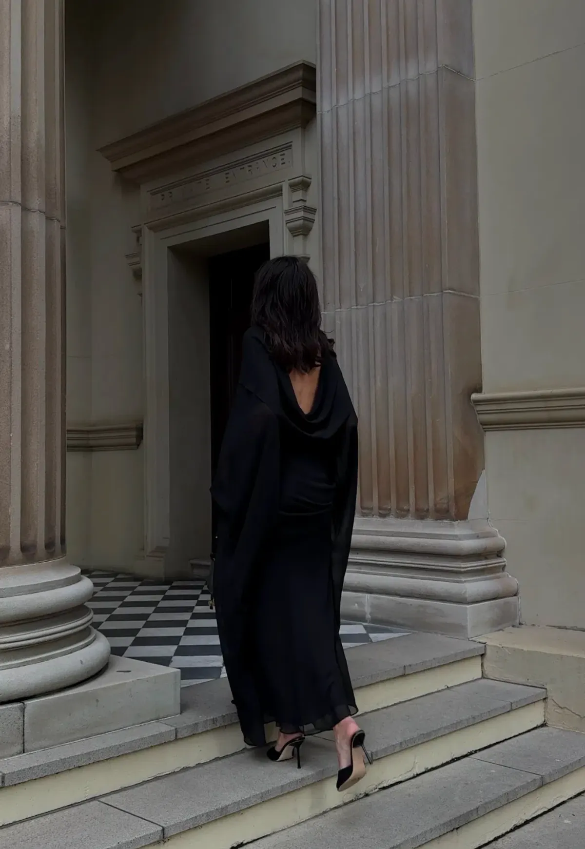 AUTORE STUDIO ELARA DRESS IN BLACK BEAUTY - Image 5