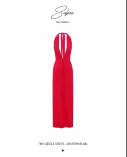 Saboa Studios Gisele Maxi , Red Size 6 (Extra Small) for rent on The Volte - image 5