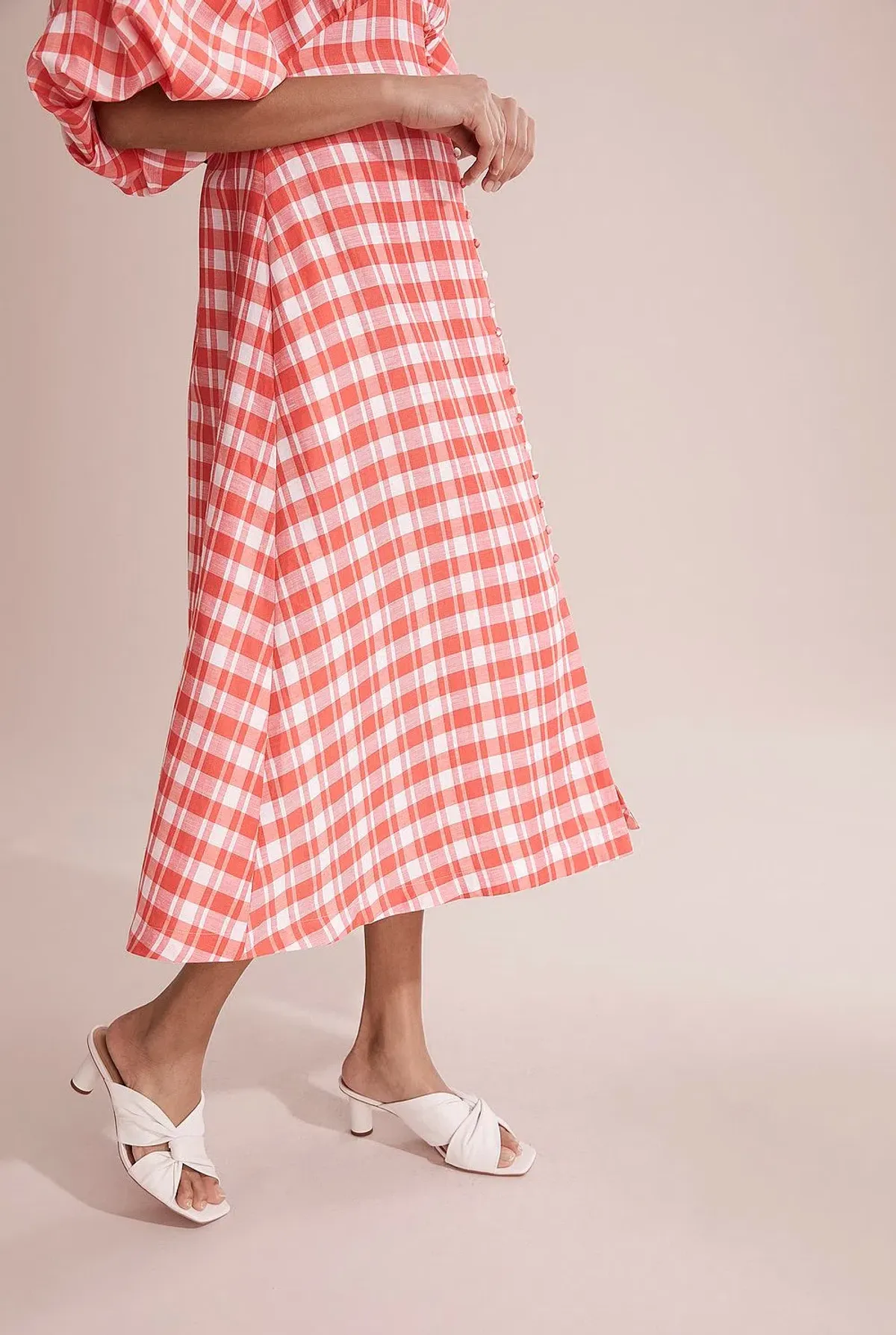 Country Road Check Full Sleeve Dress - Image 5