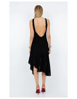 Bec & Bridge Aida Halter Maxi, Black Size 6 (Extra Small) for rent on The Volte - image 2