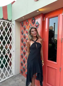 Bec & Bridge Aida Halter Maxi, Black Size 6 (Extra Small) for rent on The Volte - image 4