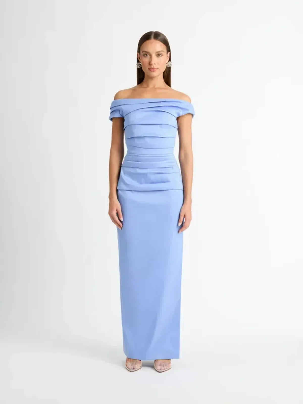 Sheike Elissa Gown Size 10 Blue  - Image 2