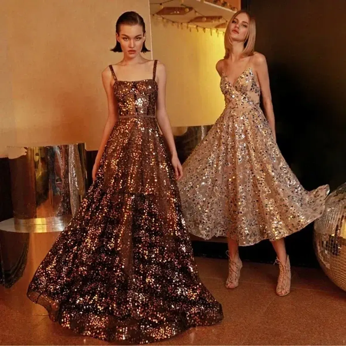 BRONX & BANCO MIDNIGHT GOWN ~ BURGUNDY - Image 3