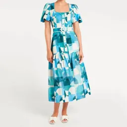 Rebecca Vallance Mallorca Midi Dress Size 8 for rent on The Volte - image 2