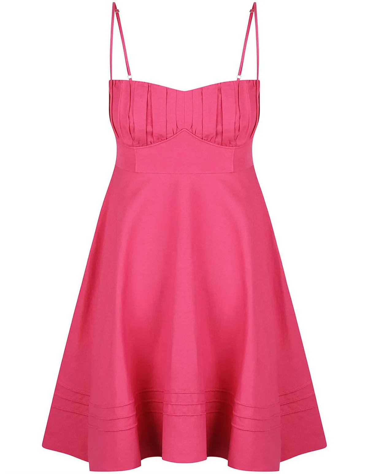 Shona Joy Joanine Corded Circle Mini Dress Size 10 - Image 6