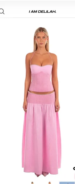 Adeline top and skirt set  for rent on The Volte - image 1