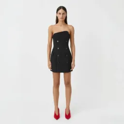 Camilla and Marc Izola Tailored Mini Dress in Black Size 10 for rent on The Volte - image 1