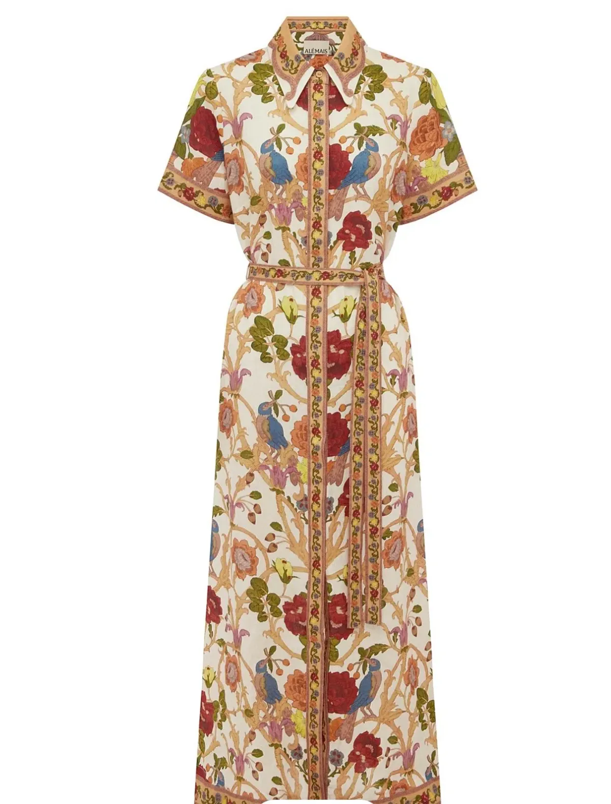 Alemais Nissa Linen Shirt dress Size 12 - Image 5