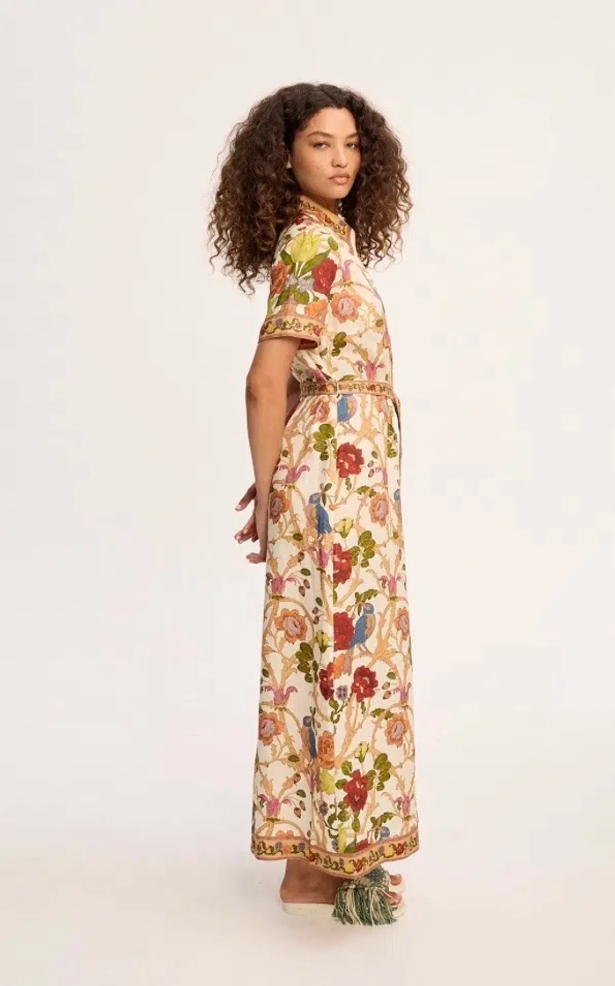 Alemais Nissa Linen Shirt dress Size 12 - Image 2