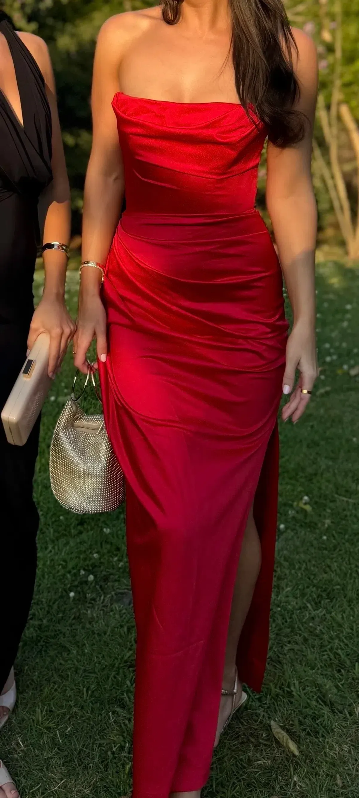 House of CB Adrienne Strapless Gown Size 8 - Image 3