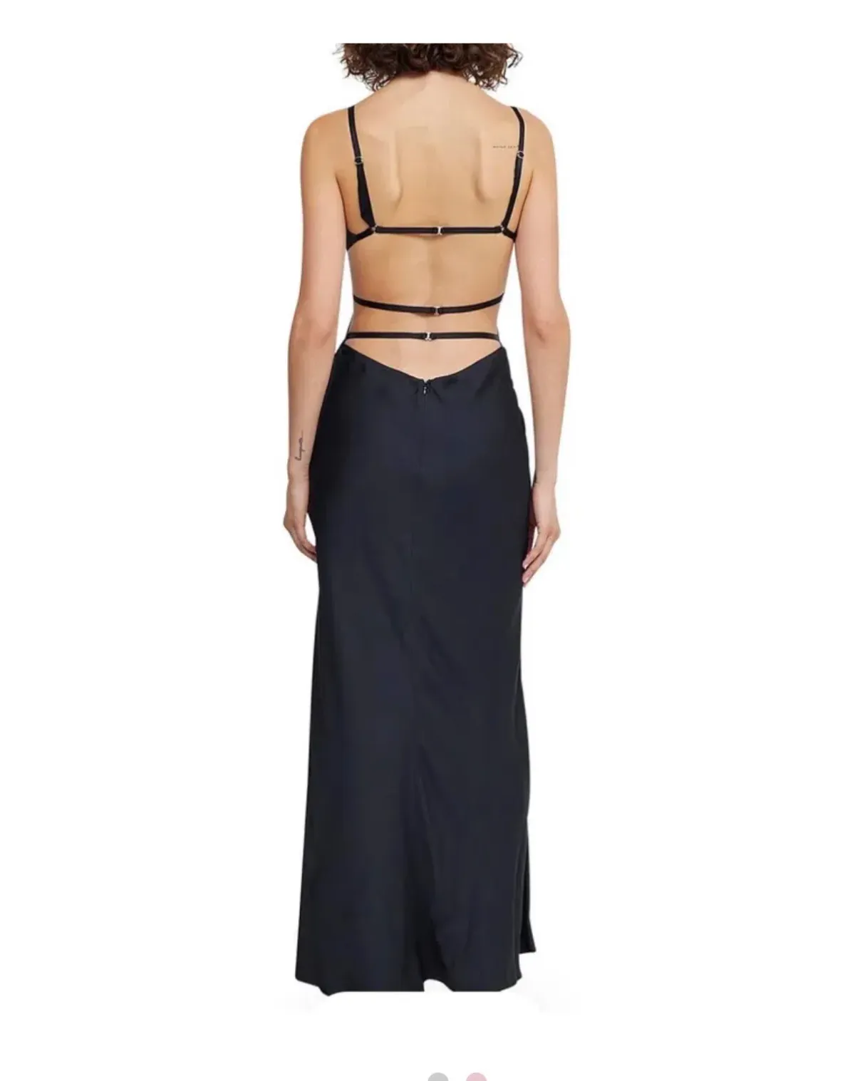Diamond days strapless cut out maxi dress - Image 2